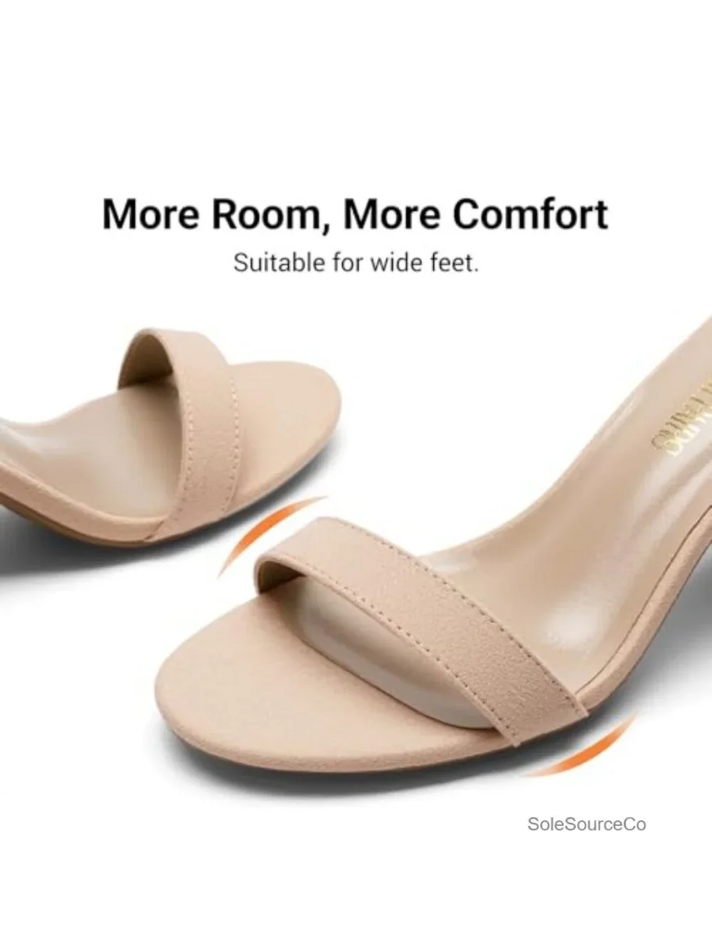Chunky Block Heel Sandals, Open Toe Ankle Strap Dress Shoes, Comfortable
